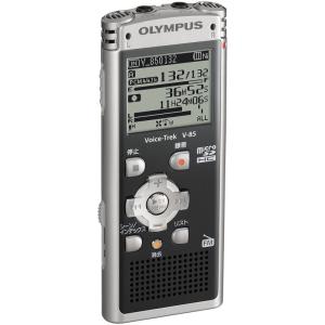 OLYMPUS ICレコーダー Voice-Trek 8GB リニアPCM対応 BLK ブラック V-85｜ravi-store