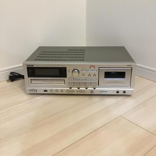 TEAC CD/カセットレコーダー USB接続対応 シルバー AD-RW900-S