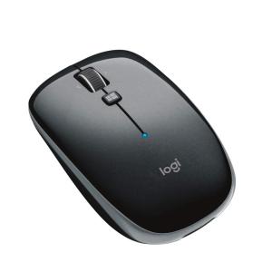 ロジクール ワイヤレスマウス 無線 薄型 ワイヤレス マウス M557GR Bluetooth 6ボタン M557 グレー 国内正規品｜ravi-store