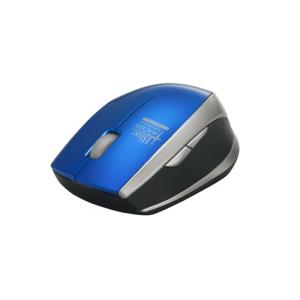 iBUFFALO BlueLED無線マウス 2.4GHz 5ボタン ブルー BSMBW02BL｜ravi-store