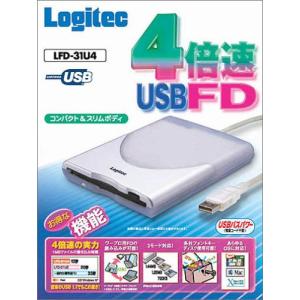 Logitec 4倍速対応USB外付型FDユニット LFD-31U4｜ravi-store