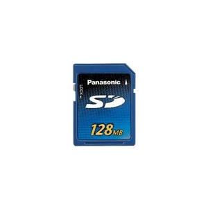 パナソニック SDメモリーカード128MB RP-SD128BL1A｜ravi-store