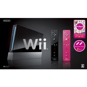 Wii本体(クロ) Wiiリモコンプラス2個、Wiiパーティ同梱 メーカー生産終了｜ravi-store
