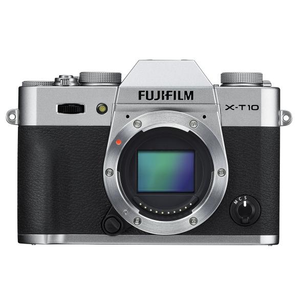 FUJIFILM ミラーレス一眼 X-T10 ボディ シルバー X-T10-S