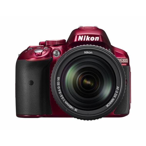 Nikon デジタル一眼レフカメラ D5300 18-140VR レンズキット レッド D5300L...
