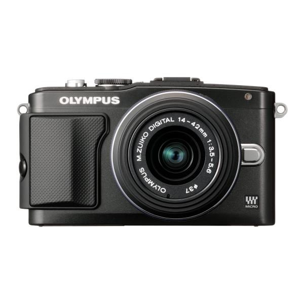 OLYMPUS ミラーレス一眼 PEN Lite E-PL5 レンズキット ブラック E-PL5 L...