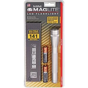 MAG-LITE(マグライト) ミニマグLED AA シルバー 単3電池 2本 SP2210H 並行輸入品｜ravi-store