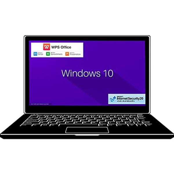 Office 機能搭載 ウィルス対策ソフト付 中古ノートパソコンWindows 10Celeron ...