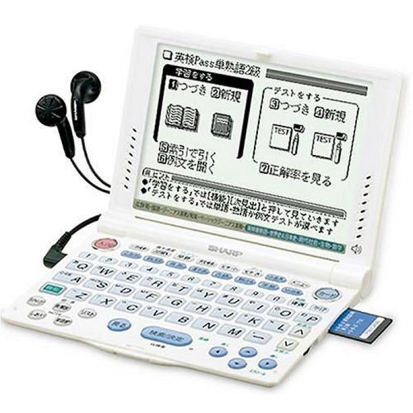 シャープ 電子辞書 PW-V9400 (34コンテンツ, 学習モデル, 音声対応, コンテンツカード...