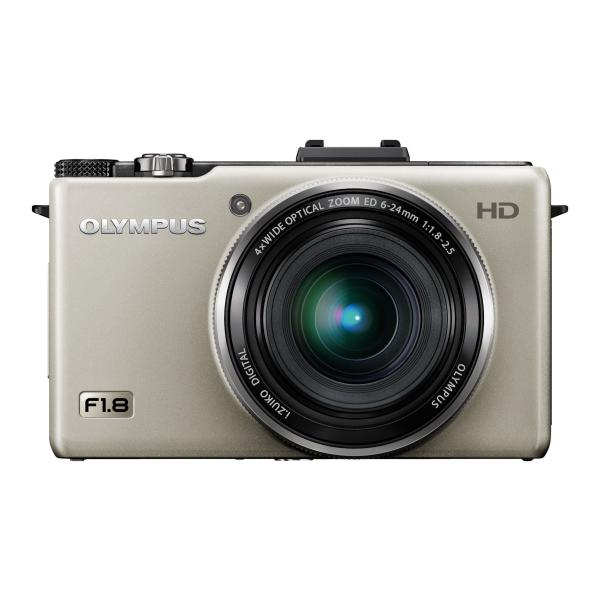 OLYMPUS デジタルカメラ XZ-1 シルバー プレミアムキット 1000万画素 1/1.63型...