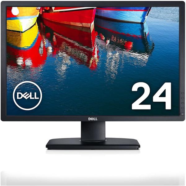 Dell ディスプレイ モニター U2412M 24インチ/WUXGA/IPS非光沢/8ms/VGA...