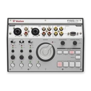 Vestax ライブ配信向け オーディオインターフェイス PBS-4 ステミキ/ビデオセレクト機能付き｜ravi-store