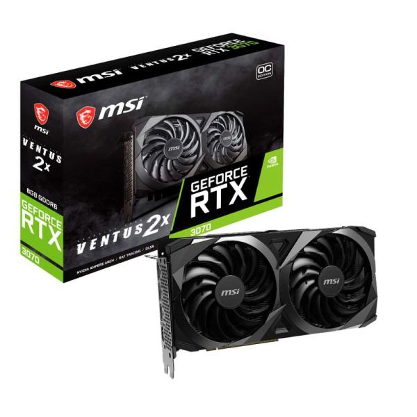 MSI GeForce RTX 3070 VENTUS 2X OC グラフィックスボード VD741...