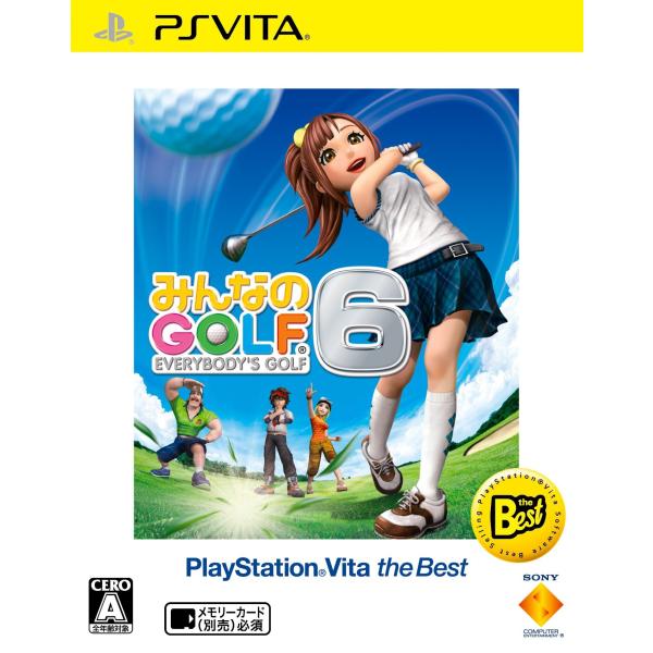 PS VitaみんなのGOLF 6 PlayStation Vita the Best