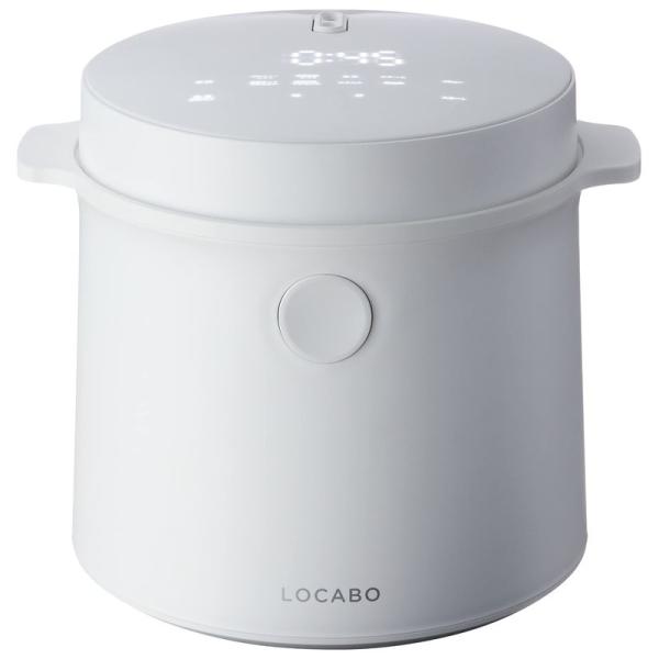 新色ホワイト 糖質カット炊飯器 LOCABO ロカボ 炊飯器 糖質カット ロカボ炊飯器 糖質45%カ...