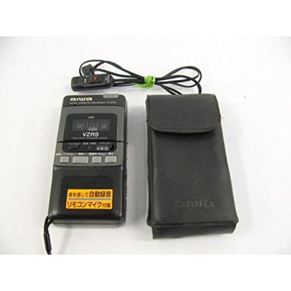 aiwa マイクロカセットレコーダー ボイスレックスタート機能 早聞き機能 TP-M700