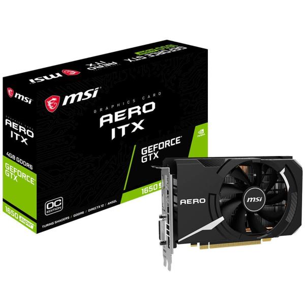 MSI GeForce GTX 1650 SUPER AERO ITX OC グラフィックスボード ...