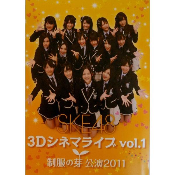 映画パンフレット SKE48 3Dシネマライブ vol.1 「制服の芽」公演2011