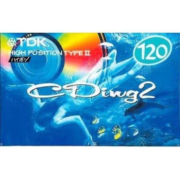 TDK CD2-120R CD2-120R ハイポジション用カセット 120分 CDing2