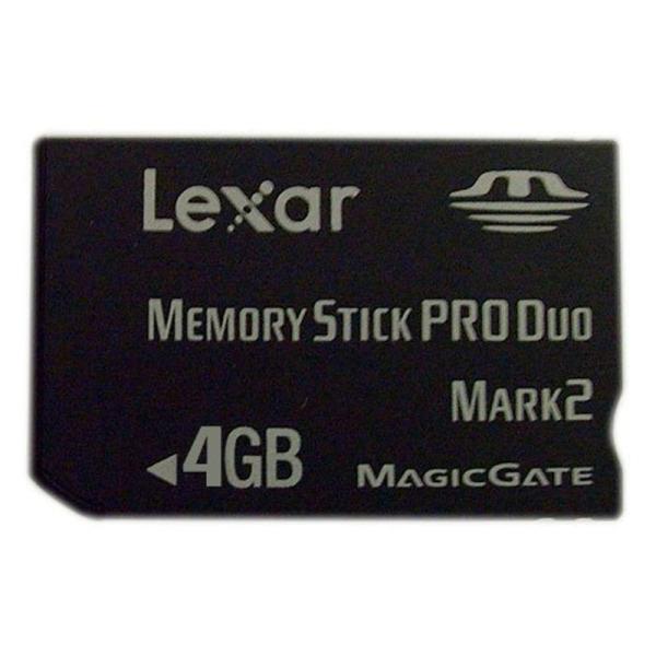 LEXAR MEDIA Lexar メモリースティック PRO Duo 4GB MARK2 Plat...