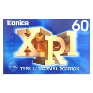 Konica カセットテープ XR・I 60分 うす型ケース コニカ XR-1 60N｜ravi-store