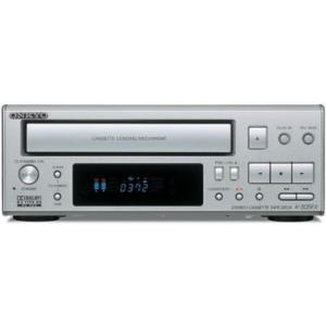 ONKYO INTEC205 カセットデッキ メタルテープ対応/ドルビーB/C HX PRO搭載 K-505FX(S) /シルバー｜ravi-store