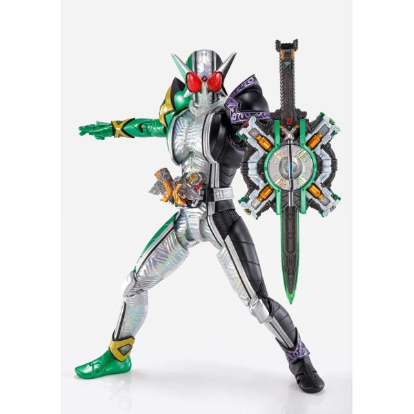 バンダイ(BANDAI) S.H.Figuarts（真骨彫製法） 仮面ライダーW サイクロンジョーカ...