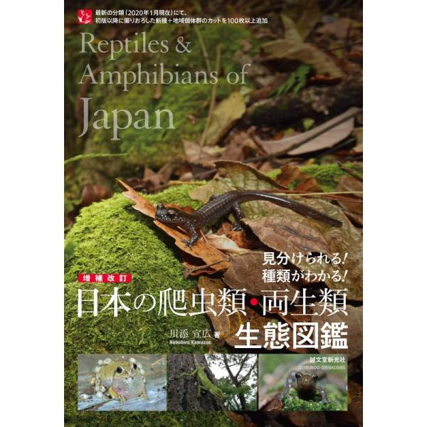増補改訂 日本の爬虫類・両生類 生態図鑑: 見分けられる 種類がわかる
