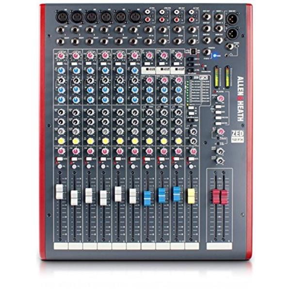 ALLEN&amp;HEATH USB・高品位エフェクト搭載・多用途ミキサー ZED-12FX