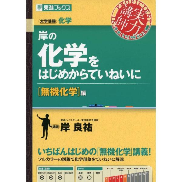 岸の化学をはじめからていねいに無機化学編 (東進ブックス 大学受験 実力講師シリーズ)