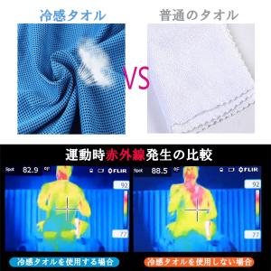 冷感タオル クールタオル 熱中症対策 2026...の詳細画像3