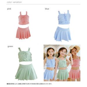水着 女の子 女児 こども服 子供服 セパレー...の詳細画像2