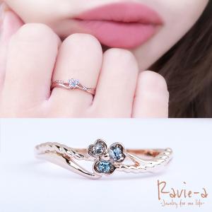 【ドライフラワー】スワロフスキー　ハートリング raviea-accessory_br-3591