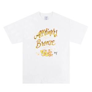 ALLTIMERS x BRONZE 56K 56kラウンジ Tシャツ ホワイト  メンズ レディース 半袖Tシャツ プリントオールタイマーズ ブロンズ56K｜rawdrip