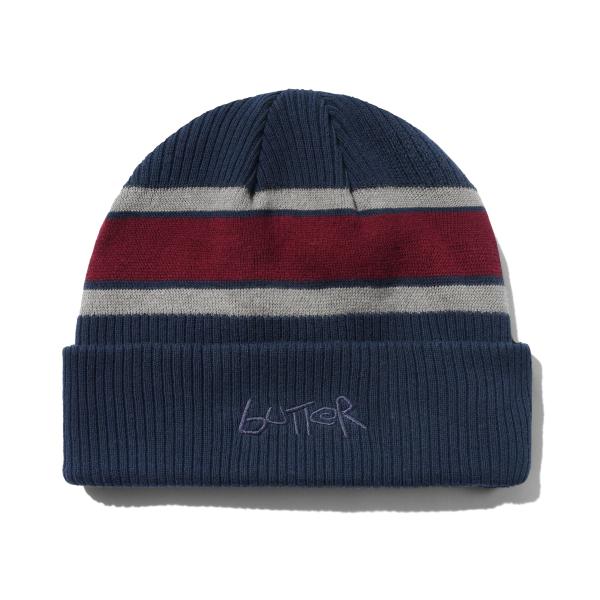 BUTTER GOODS バターグッズBreak Beanie ビーニー Navy ネイビー メンズ...