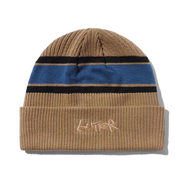 BUTTER GOODS バターグッズBreak Beanie ビーニー Tan メンズ レディース...