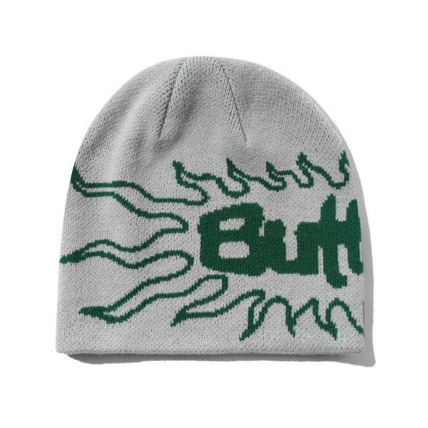 BUTTER GOODS バターグッズSolar Skully  Beanie Grey グレー ビ...