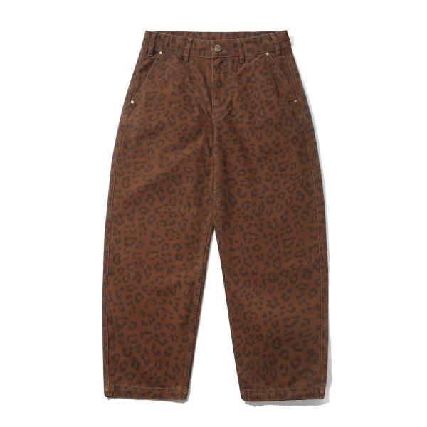 Butter Goods バター グッズ Work Pants Leopard レオパード メンズ ...