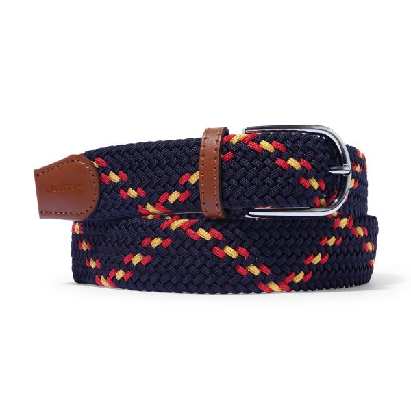 BUTTER GOODS Braided Belt ネイビー メンズ レディース ベルト バターグッ...