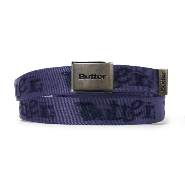 BUTTER GOODS Breakdown Woven Belt Blue