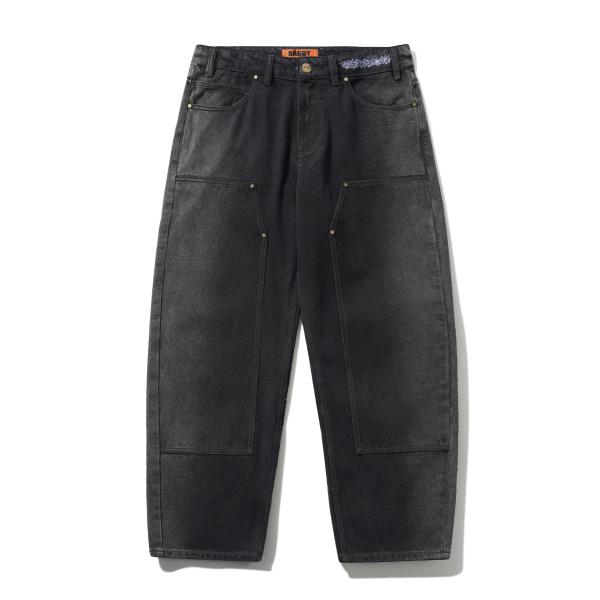 BUTTER GOODS Bronco Denim Jeans Washed Black ブラック ...