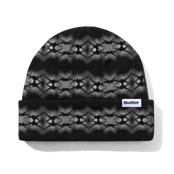 BUTTER GOODS Fade Beanie Black ブラック ビーニー メンズ レディース...