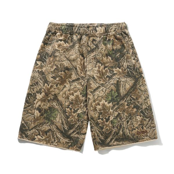 BUTTER GOODS Fleece Shorts Forest Camo カモ スウェット ショ...