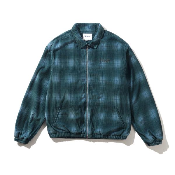 BUTTER GOODS Jive Cord Jacket Blue Plaid ブループレイド メ...