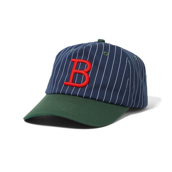 BUTTER GOODS League Baseball Cap Navy/Forest ネイビー/...