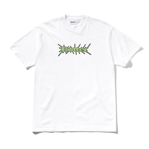 BUTTER GOODS Nail Logo Tee White Tシャツ メンズ レディース バタ...
