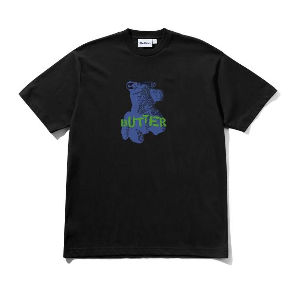 BUTTER GOODS Teddy Bear Tシャツ Black ブラック メンズ レディース ...