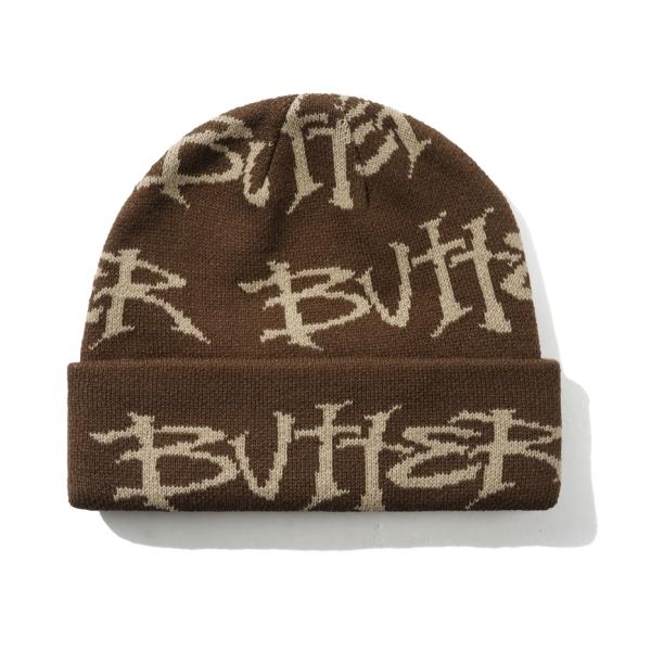 BUTTER GOODS Tide Beanie Brown ブラウン ビーニー メンズ レディース...