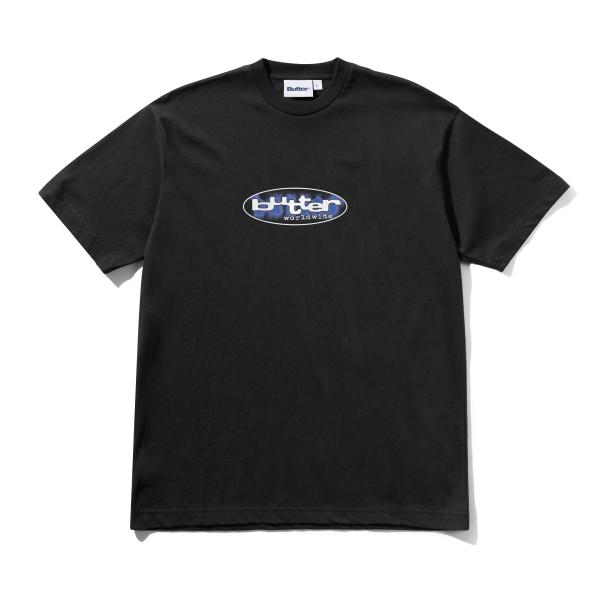 BUTTER GOODS Vortex Tシャツ Black ブラック メンズ レディース バターグ...