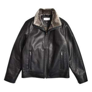 カルバンクラインのライダースジャケット Calvin Klein カルバンクライン シングル ライダースジャケット